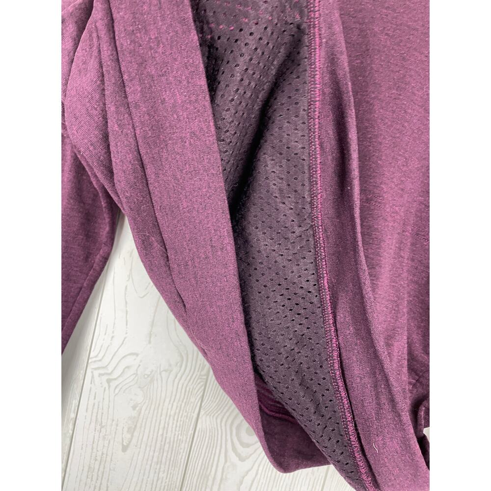 Patagonia Womens Capilene Thermal Weight Crew Polartec Baselayer Purple Sz L EUC - Picture 6 of 9